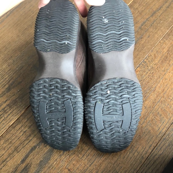 Brown classic Hogan dressy sneakers - Picture 6 of 8